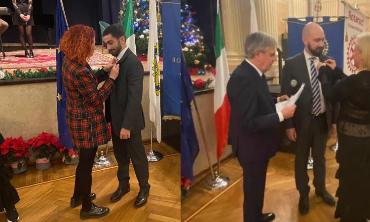 Rotary e Rotaract Macerata due nuovi ingressi nei club Rotary e Rotaract Macerata due nuovi ingressi nei club