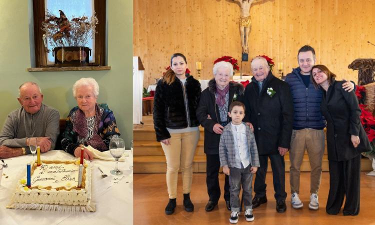 Treia, una vita insieme: Elisa e Giovanni festeggiano 70 anni di matrimonio Treia, una vita insieme: Elisa e Giovanni festeggiano 70 anni di matrimonio