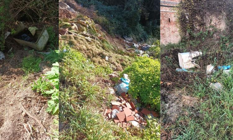 Gomme di auto e serbatoi in eternit abbandonati: i cacciatori scovano i rifiuti a Recanati e Cingoli