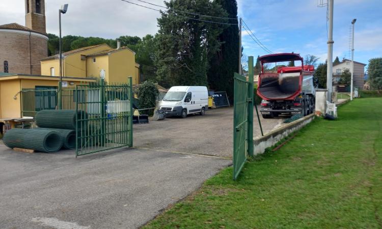 Chiesanuova, iniziati i lavori allo stadio "Ultimi": le partite interne di Eccellenza al "Capponi" di Treia