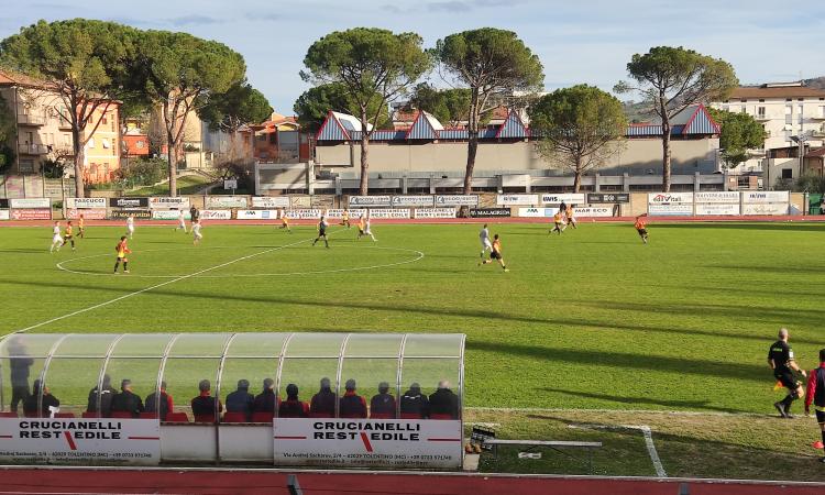 Serie D, un pareggio che sa di condanna per il Tolentino: il Termoli fa 1-1 in extremis