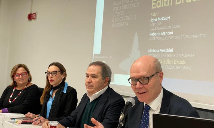 Giorno della memoria, un'aula con il nome di Edith Bruck all'Università di Macerata (FOTO)