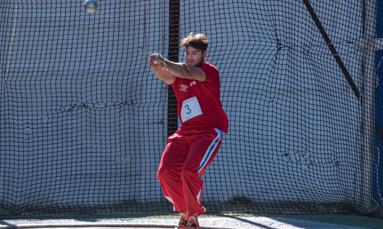 Atletica Avis Macerata, Giorgis, Marangoni e Fabiani sugli scudi al Trofeo invernale dei lanci