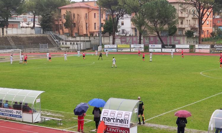 Serie D, il Tolentino sfata il tabù 'Della Vittoria': Montegiorgio battuto dal rigore di Pallecchi