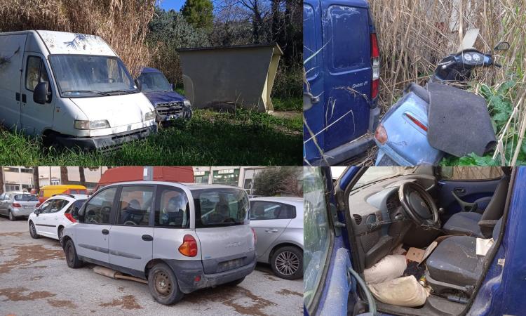 Auto abbandonate a Recanati, Mariani: "Pericolose per sicurezza e ambiente, fenomeno in aumento"