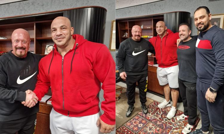 Apiro, il due volte Mister Olympia Big Ramy ospite dell'azienda Panatta Apiro, il due volte Mister Olympia Big Ramy ospite dell'azienda Panatta
