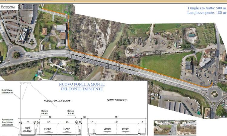 Nuovo ponte a Piediripa: arriva l'ok dalla Conferenza dei Servizi. Nel progetto anche una pista ciclabile