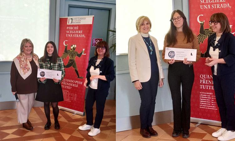 Certamen Latinum, il podio seniores è tutto maceratese: tre studentesse eccellenze italiane Certamen Latinum, il podio seniores è tutto maceratese: tre studentesse eccellenze italiane