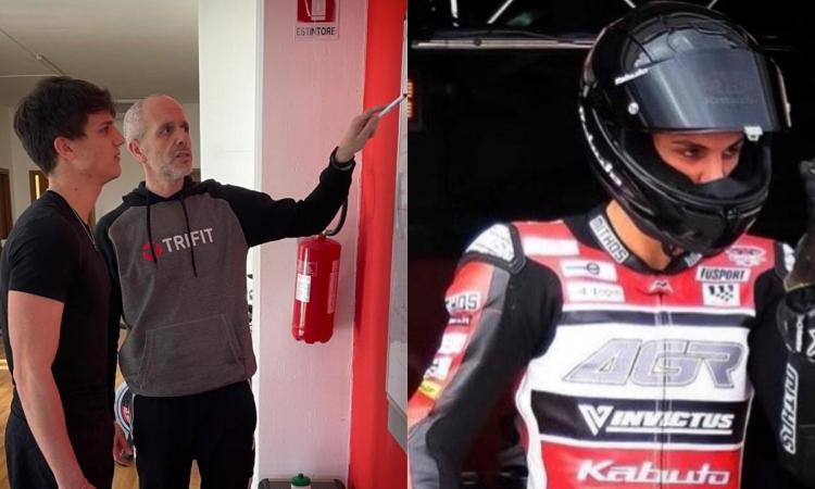 Potenza Picena, il pilota Mattia Volpi pronto per il campionato europeo di Moto 2 Potenza Picena, il pilota Mattia Volpi pronto per il campionato europeo di Moto 2