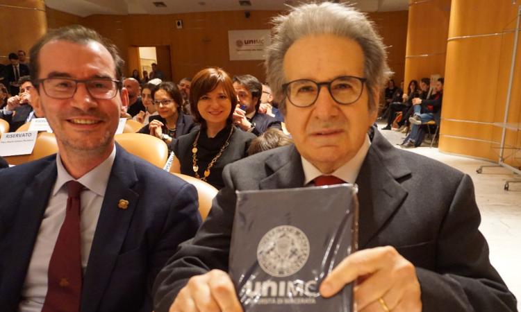 Unimc omaggia il professor Stefano Cognetti