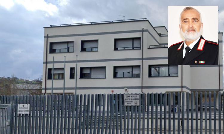 Tolentino, Arma dei carabinieri in lutto per la morte del luogotenente Andrea Battistini Tolentino, Arma dei carabinieri in lutto per la morte del luogotenente Andrea Battistini