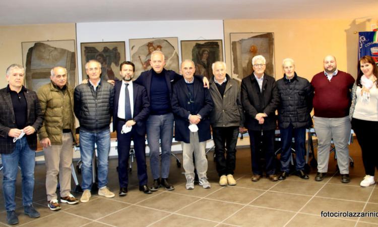 Domenica delle Palme, delegazione del Comune di Civitanova in visita a Esine Domenica delle Palme, delegazione del Comune di Civitanova in visita a Esine
