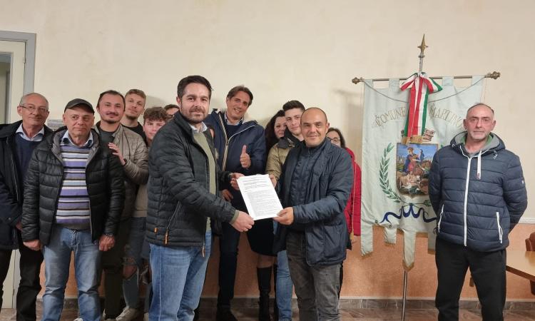 Monte San Martino, firmata la convenzione tra Comune e Vigili del Fuoco Volontari Monte San Martino, firmata la convenzione tra Comune e Vigili del Fuoco Volontari