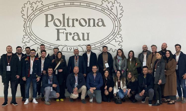 Tolentino, i giovani imprenditori maceratesi in visita alla Poltrona Frau Tolentino, i giovani imprenditori maceratesi in visita alla Poltrona Frau