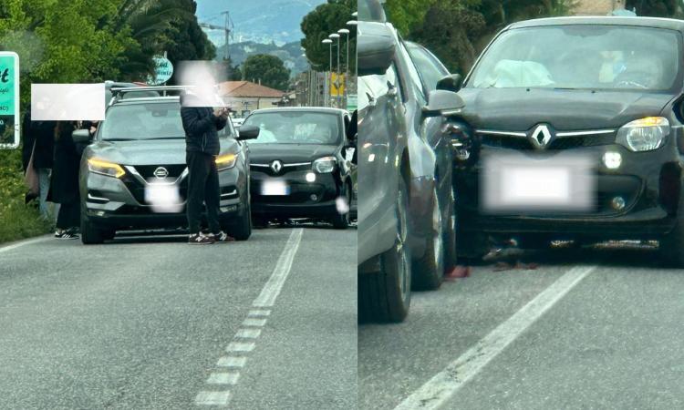 Montecassiano, tamponamento a catena lungo la provinciale: il traffico va in tilt Montecassiano, tamponamento a catena lungo la provinciale: il traffico va in tilt