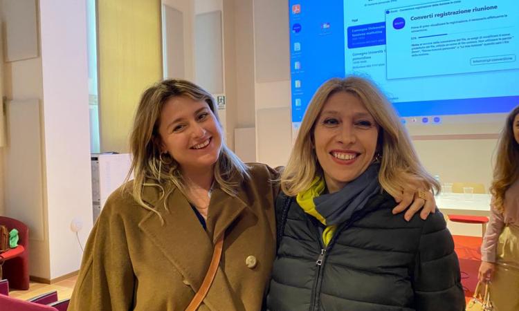 Michela Giraud ospite all'Università per parlare d'arte: "Mi sono innamorata di Macerata"