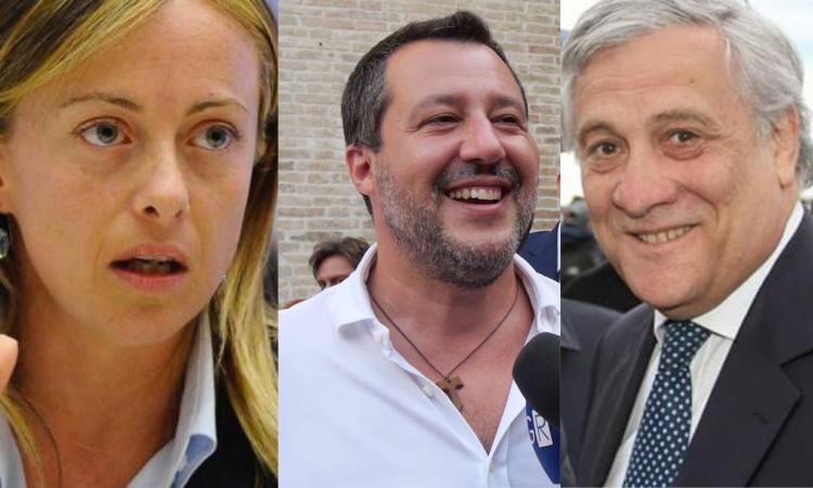 Elezioni, tappa nelle Marche per Meloni, Tajani e Salvini: il centrodestra schiera i big