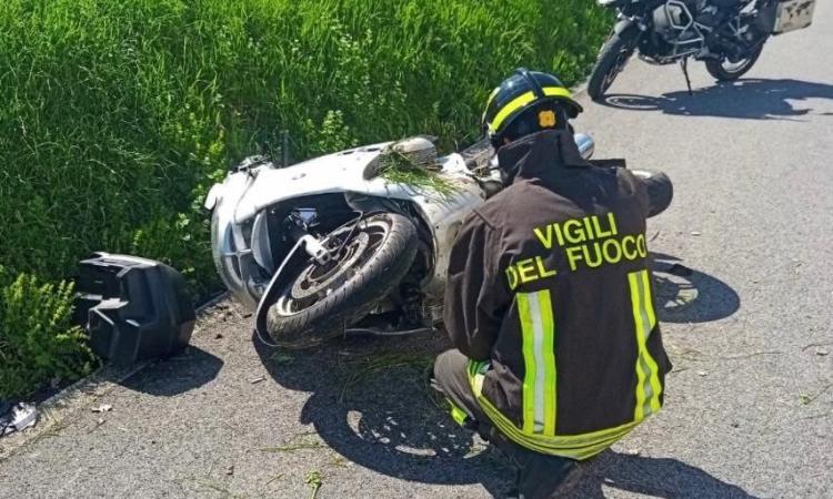 Drammatico incidente tra Camerino e Muccia: muore motociclista