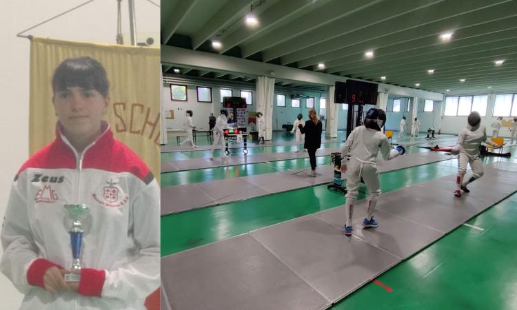 Macerata Scherma, super Ilaria Palomba: a 14 anni conquista il podio nella gara regionale di spada Macerata Scherma, super Ilaria Palomba: a 14 anni conquista il podio nella gara regionale di spada