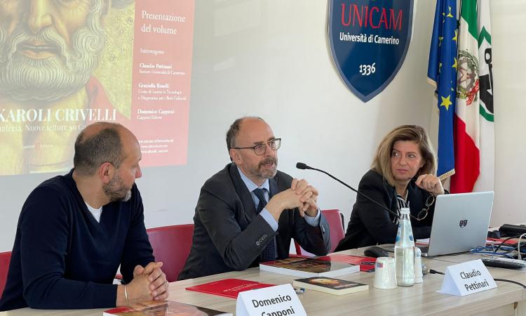 Le opere di Carlo Crivelli ai raggi X: presentato all'università di Camerino il nuovo volume sul pittore Le opere di Carlo Crivelli ai raggi X: presentato all'università di Camerino il nuovo volume sul pittore