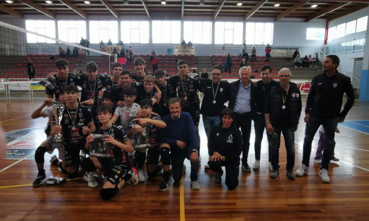 Lube, giovani talenti crescono: l'under 17 vince il titolo regionale Lube, giovani talenti crescono: l'under 17 vince il titolo regionale