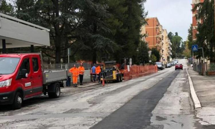 Macerata, lavori in via Spalato: arriva proroga dell'ordinanza. Come cambia la viabilità
