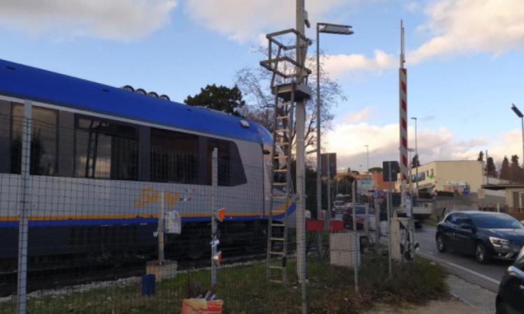 Macerata, lavori al passaggio a livello di via Roma. Nuove modifiche al traffico: ecco quali