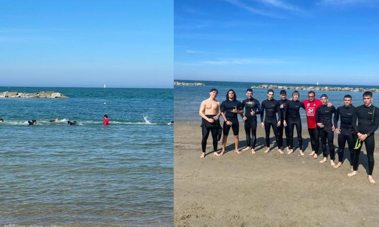 Porto Potenza Picena, a lezione in mare: 15 nuovi bagnini di salvataggio