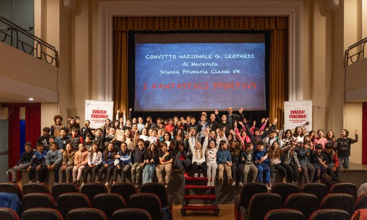 Macerata, progetto "Eureka! Funziona!" sulle orme di Archimede: premiati gli alunni del Convitto