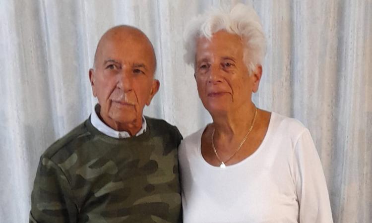 Nozze d'oro a Montecassiano, Fernando e Nadia festeggiano 50 anni di vita insieme