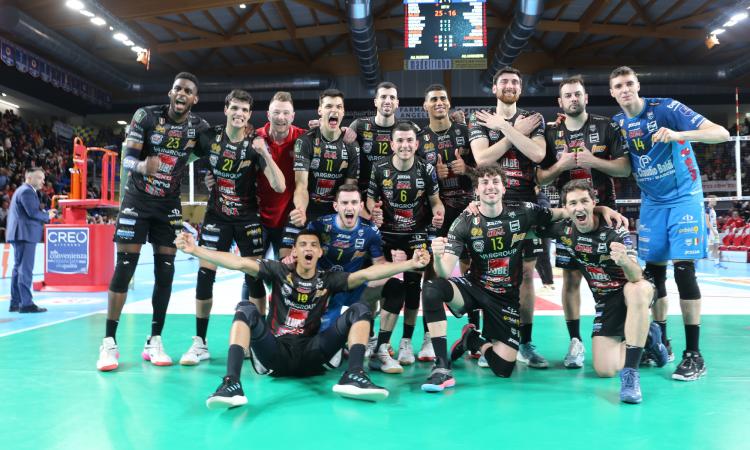 La Lube non muore mai e si mangia Trento: la finale scudetto si decide in gara 5