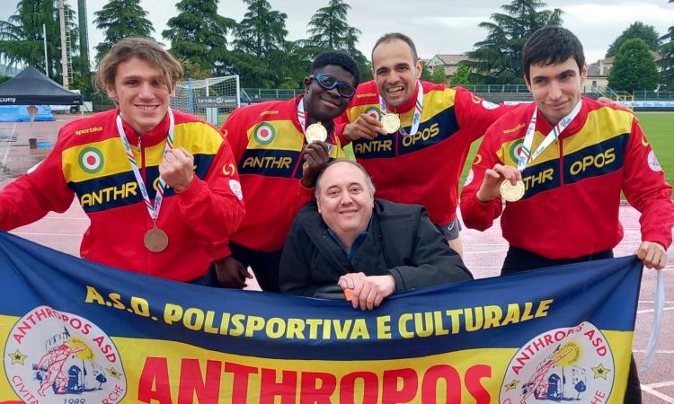 Civitanova, Anthropos da sogno: 18 medaglie e 12 titoli italiani a Montebelluna Civitanova, Anthropos da sogno: 18 medaglie e 12 titoli italiani a Montebelluna