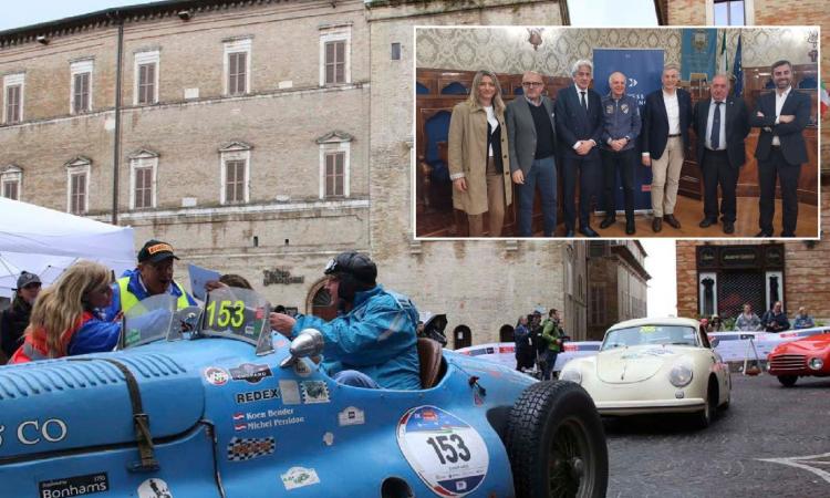 Macerata protagonista alla 1000 Miglia 2023: sosta-pranzo ai Giardini Diaz