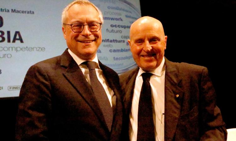 Confindustria, Bonomi a Macerata: "La crisi non è solo colpa delle imprese. Manifattura? Salari cresciuti dal 2000" Confindustria, Bonomi a Macerata: "La crisi non è solo colpa delle imprese. Manifattura? Salari cresciuti dal 2000"
