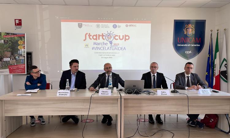 Università di Camerino, presentata l'edizione 2023 di Start Cup Marche