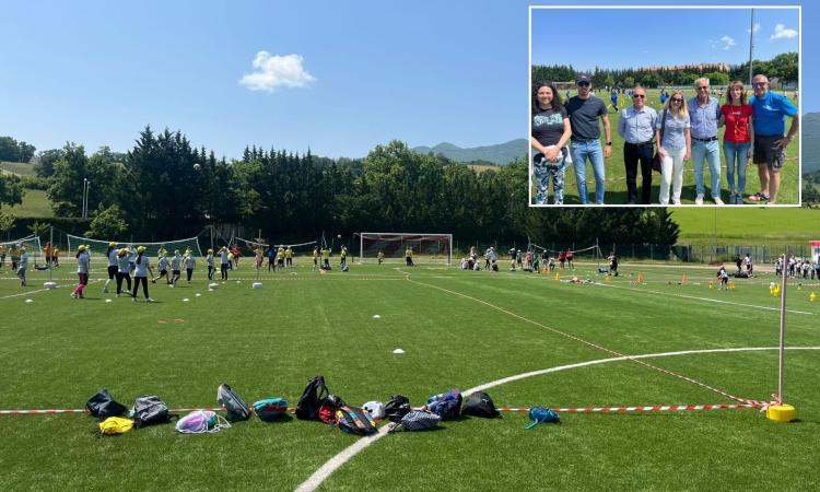 Matelica, gli alunni della primaria scendono in campo per la "Festa dello Sport" Matelica, gli alunni della primaria scendono in campo per la "Festa dello Sport"