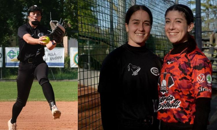 Softball, sorelle contro in Macerata-Forlì: il curioso caso di Giorgia e Ilaria Cacciamani
