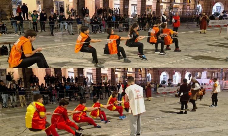 San Severino, al via il Palio dei bambini: un tandem in testa alla classifica