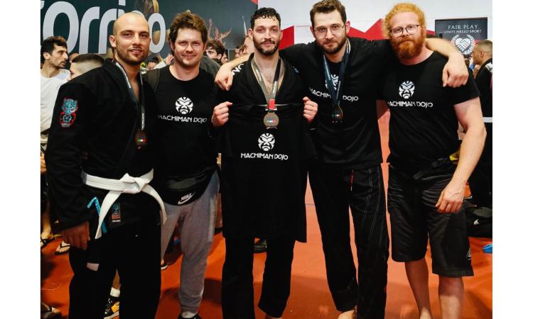 La Hachiman Dojo di Recanati trionfa a Roma nel Jiu-Jitsu La Hachiman Dojo di Recanati trionfa a Roma nel Jiu-Jitsu