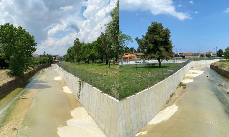 Morrovalle, rischio idrogeologico: interventi al fosso Bagnolo e al ponte di via XXIX giugno