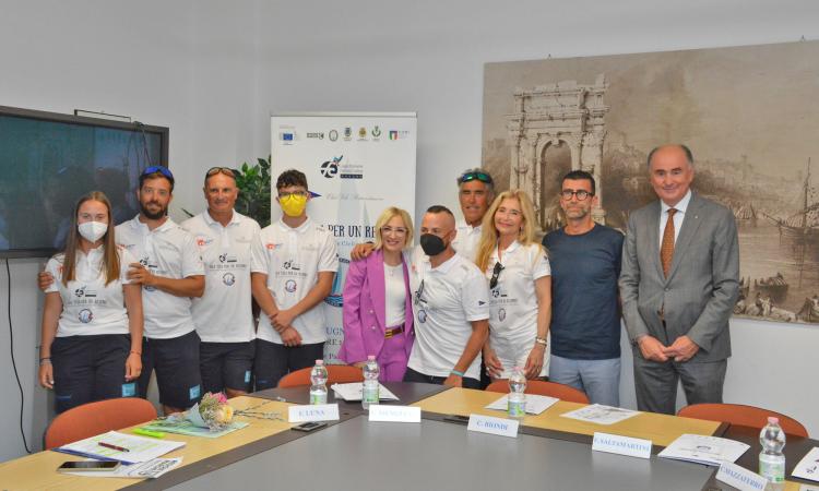 Torna la regata Civitanova-Sebenico, Gattafoni testimonial: in gara anche il sindaco Ciarapica