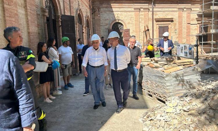 Caldarola, lavori al Castello Pallotta: "Conclusione in anticipo rispetto ai tempi previsti"