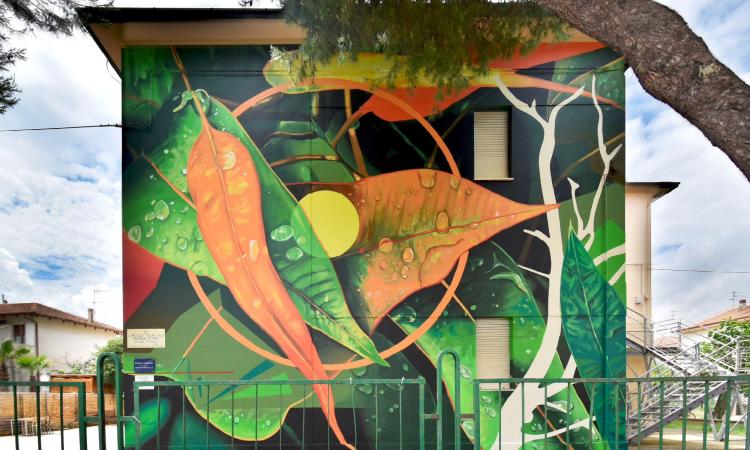 Civitanova città dei murales, nuova opera dedicata alla transizione ecologica Civitanova città dei murales, nuova opera dedicata alla transizione ecologica