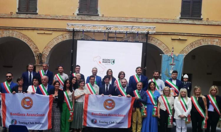 Festa per le Bandiere arancioni, San Severino è la new entry Festa per le Bandiere arancioni, San Severino è la new entry