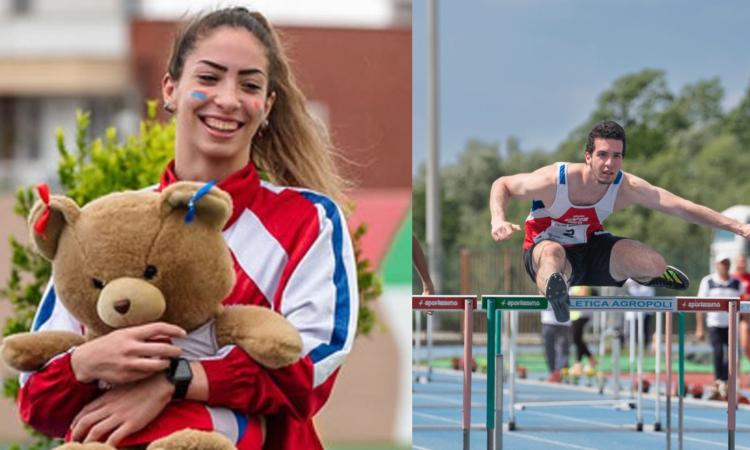 Colmurano, i fratelli Compagnucci fanno volare l'Avis Macerata: Ambra e Sebastiano uniti dall'atletica Colmurano, i fratelli Compagnucci fanno volare l'Avis Macerata: Ambra e Sebastiano uniti dall'atletica