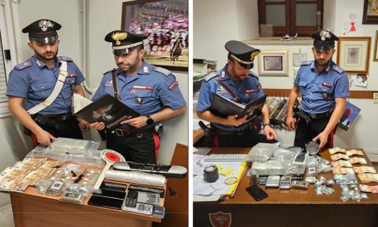 Chili di droga e 8mila euro in contanti in casa: catturato il pusher dei Monti Sibillini