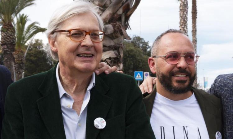 Vittorio Sgarbi a Civitanova per presentare il nuovo libro "Scoperte e rivelazioni"
