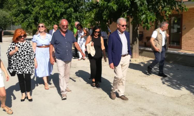 Corridonia, il sottosegretario Mantovano in visita alle Comunità Pars Corridonia, il sottosegretario Mantovano in visita alle Comunità Pars