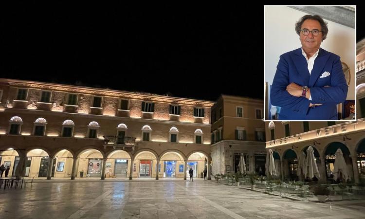 L'azienda recanatese Effetto Luce fa tornare a brillare il cuore di Ascoli Piceno