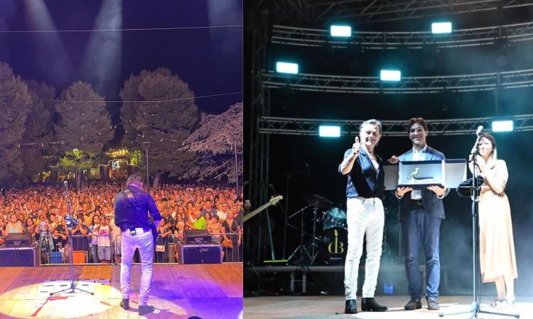 Potenza Picena, Dodi Battaglia infiamma la festa di Sant'Anna